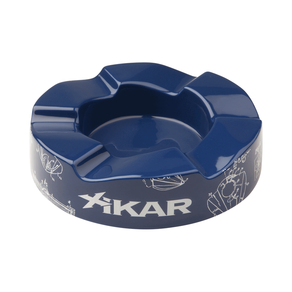 Cigar Ashtrays Wave Blue Xikar Ashtray Wholesale Cigars Santa Clara